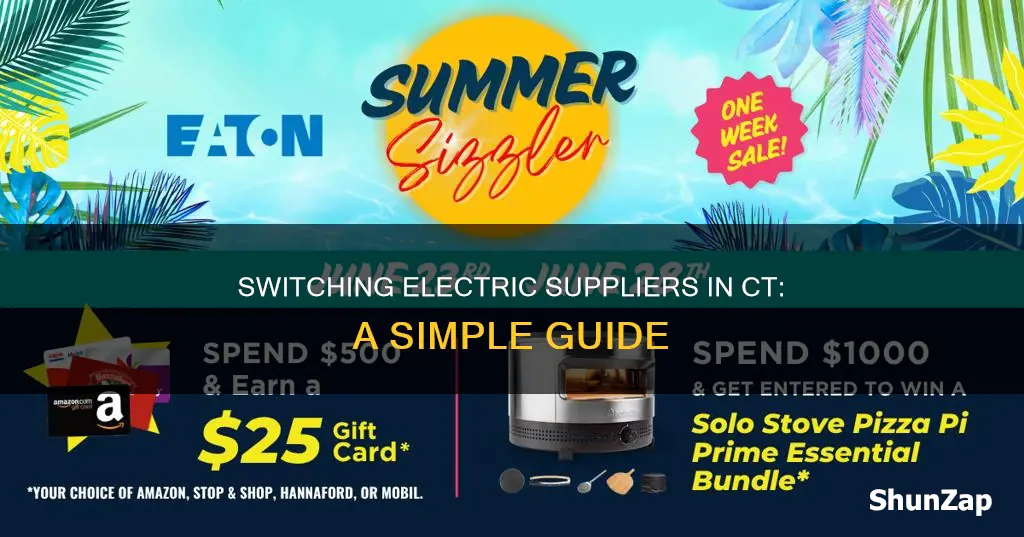 how to switch electric supplier in ct