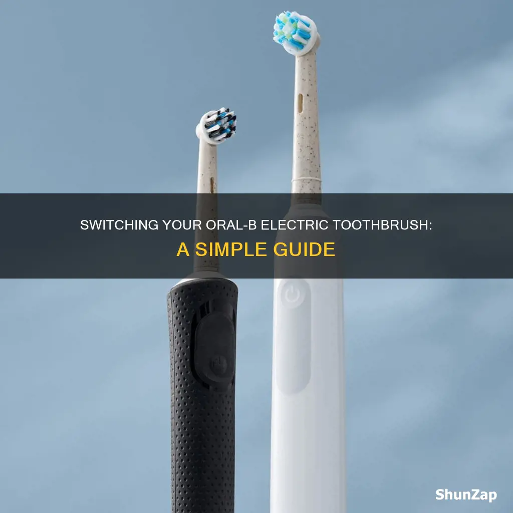 how to switch oral b electric toothbrush
