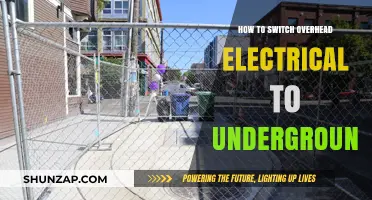 Electrical Switch: Overhead to Underground
