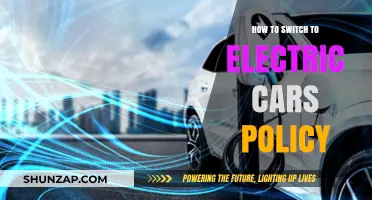 Transitioning to Electric Vehicles: A Comprehensive Policy Guide for Change