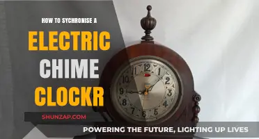 Electric Chime Clock: Syncing Time and Chimes