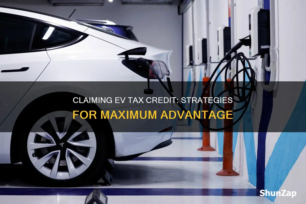 how to take advantage of electric vehicle tax credit