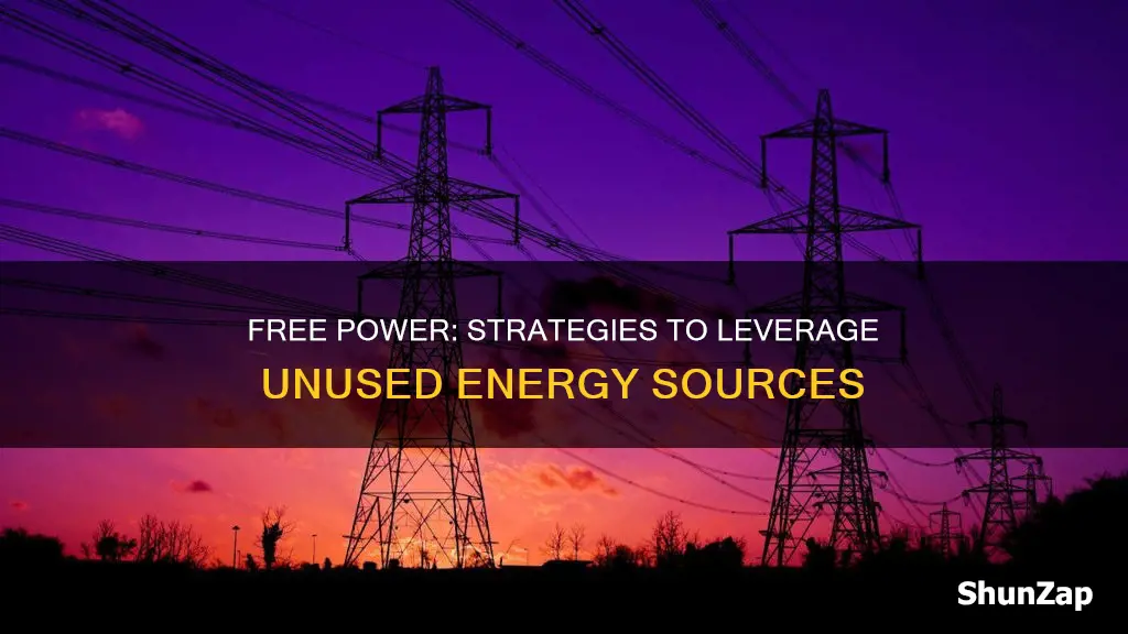 how to take advantage of free electricity