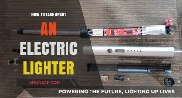 Disassembling an Electric Lighter: A Step-by-Step Guide