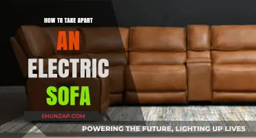 Disassembling Electric Sofas: A Step-by-Step Guide