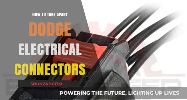 Dodge Electrical Connectors: Disassembly Guide