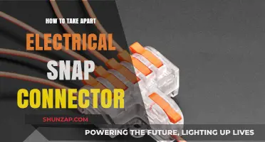 Taking Apart Electrical Snap Connectors: A Step-by-Step Guide