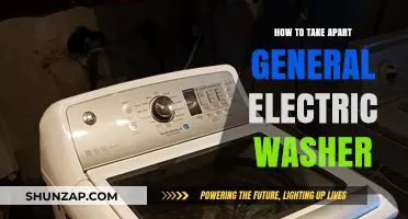 Taking Apart a GE Washer: Step-by-Step Guide