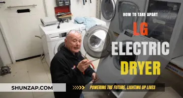 Disassembling Your LG Electric Dryer: Step-by-Step Guide