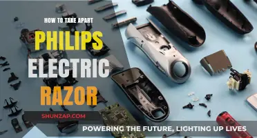 Taking Apart Your Philips Electric Razor: A Step-by-Step Guide