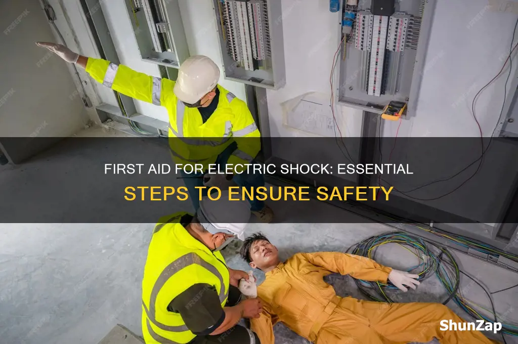 how to take care of electric shock