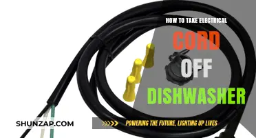 Dishwasher Electrical Cord Removal: A Step-by-Step Guide