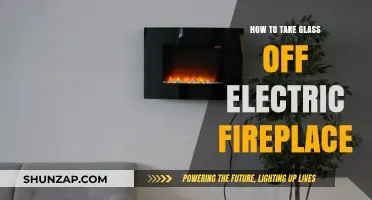 Removing Glass from Electric Fireplaces: A Step-by-Step Guide