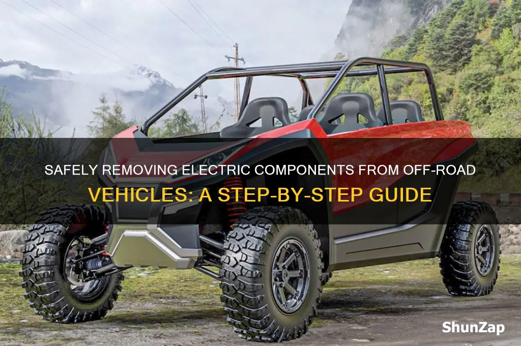 how to take off electric stuff on wheelin cars