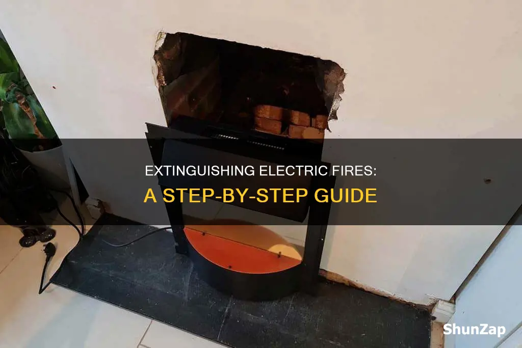how to take out an electric fire