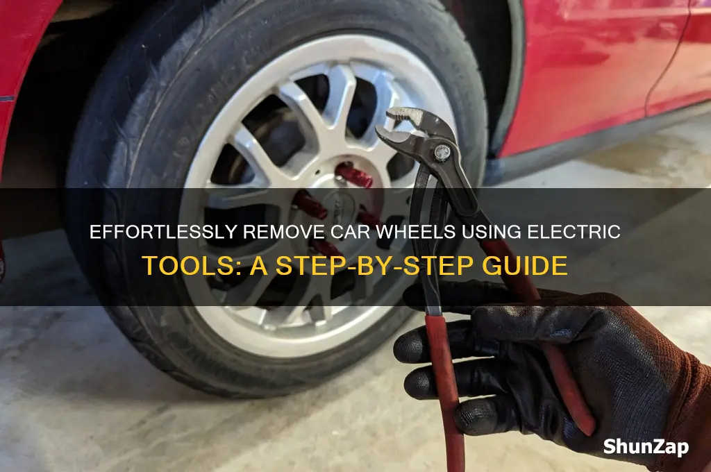 how to take wheels off a car with electric tool