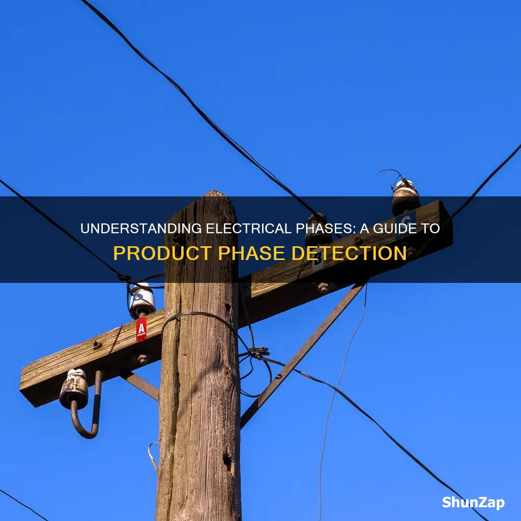 how to tell electrical phase of product