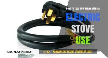 How to Determine the Amp Usage of Your Electric Stove