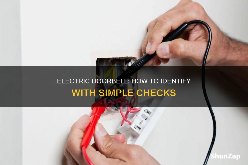 how to tell if doorbell is electric