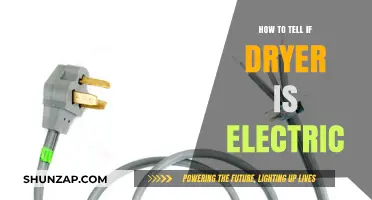 Electric Dryers: How to Identify Them