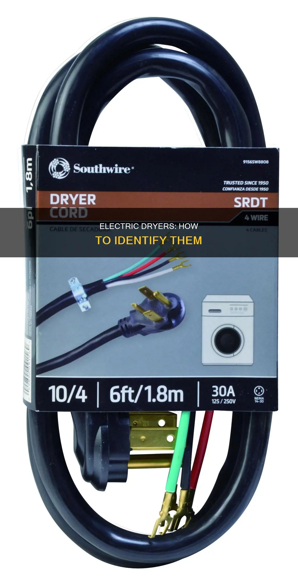how to tell if dryer is electric