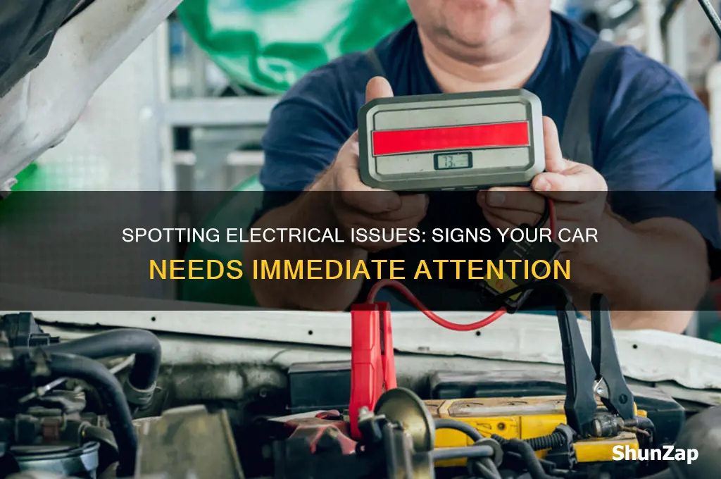 how to tell if your car has an electrical problem