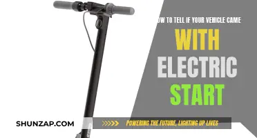 Identifying Electric Start: A Quick Guide for Vehicle Owners