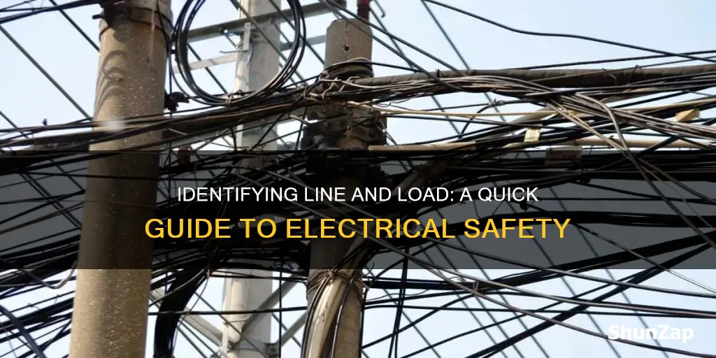 how to tell line versus load electrical
