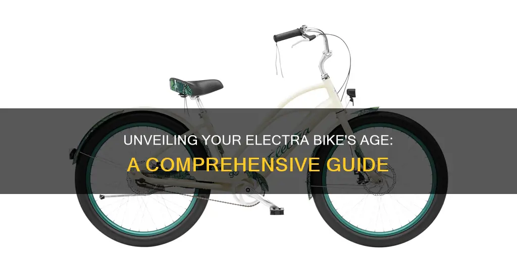 how to tell what year my bike is electra