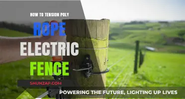 Tensioning Poly Rope Electric Fences: A Step-by-Step Guide
