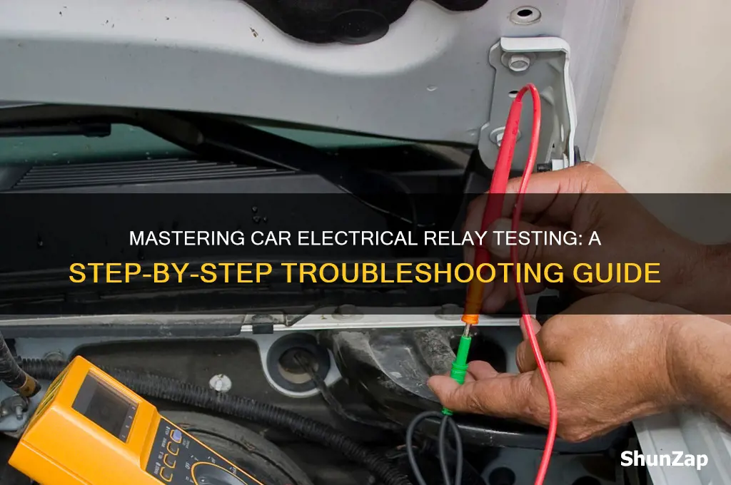 how to test a car electrical relay