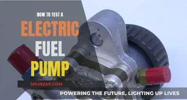 Testing an Electric Fuel Pump: A Step-by-Step Guide