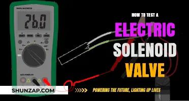 Testing an Electric Solenoid Valve: A Step-by-Step Guide