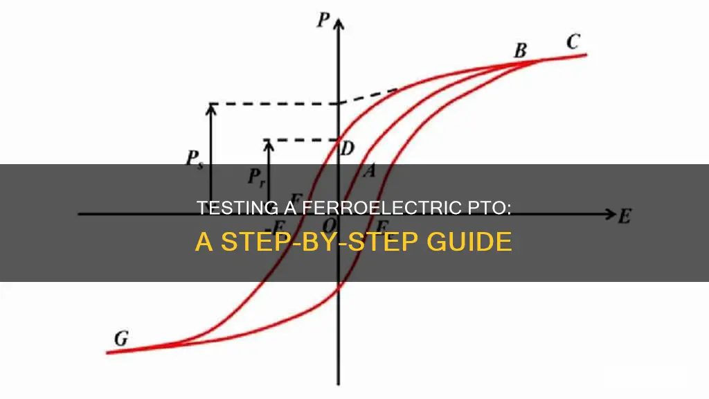 how to test a ferri electric pto