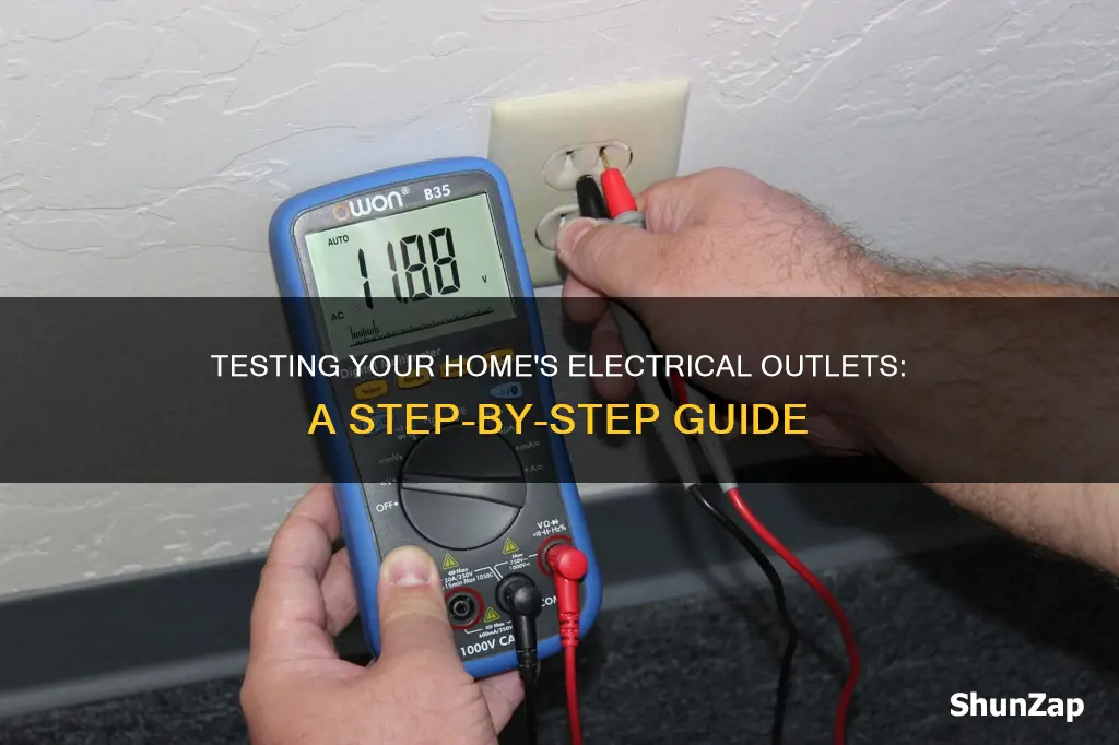 how to test a house electric socket
