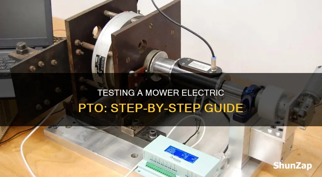 how to test a mower electric pto