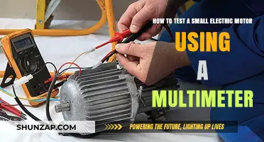 Testing Small Electric Motors: Multimeter Guide for Quick Diagnostics