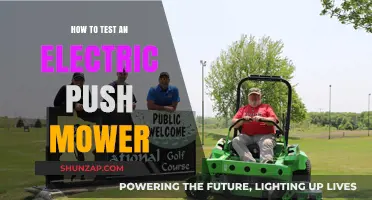 Testing an Electric Push Mower: A Step-by-Step Guide