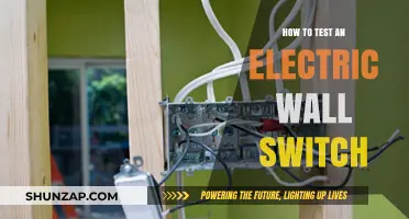 Testing an Electric Wall Switch: A Step-by-Step Guide