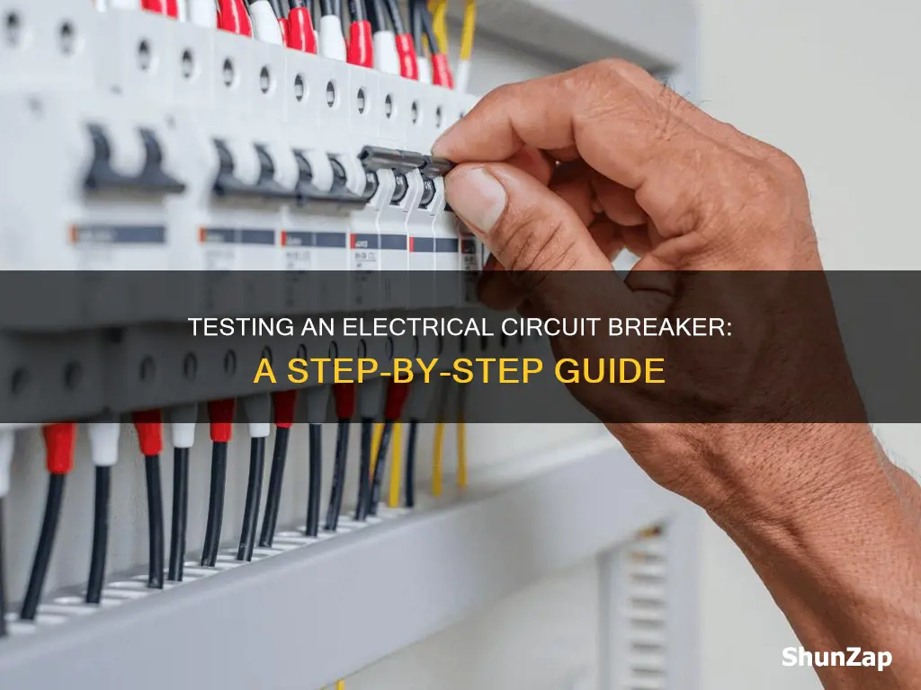 how to test an electrical circuit breaker