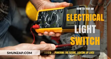 Testing an Electrical Light Switch: A Step-by-Step Guide