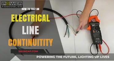 Testing Electrical Line Continuity: A Step-by-Step Guide
