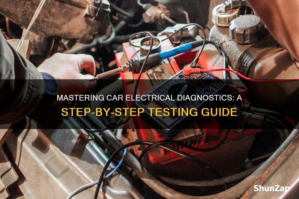 how to test car electrical components