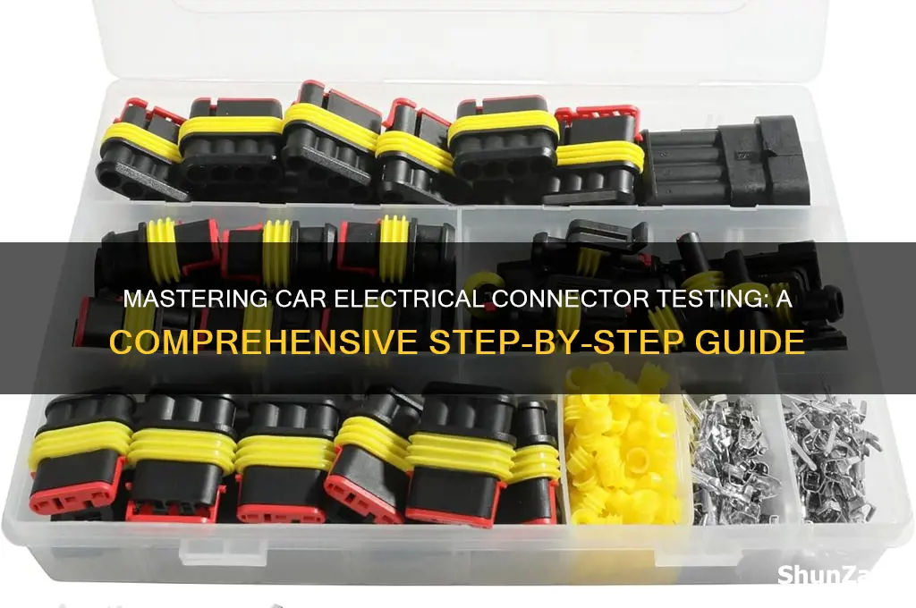 how to test car electrical connectors