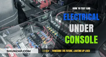 Testing Car Electrical Systems Under Console: A Step-by-Step Guide