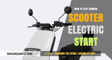Testing Your Chinese Scooter: Electric Start Guide