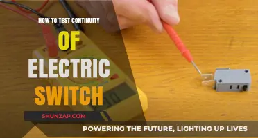 Testing Electric Switch Continuity: A Step-by-Step Guide