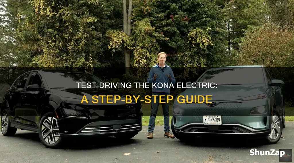 how to test drive a kona electric