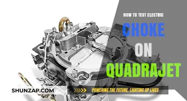 Testing Your Electric Choke: A Guide for Quadrajet Carburetors