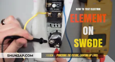 Testing Electric Elements: SW6DE Simplified